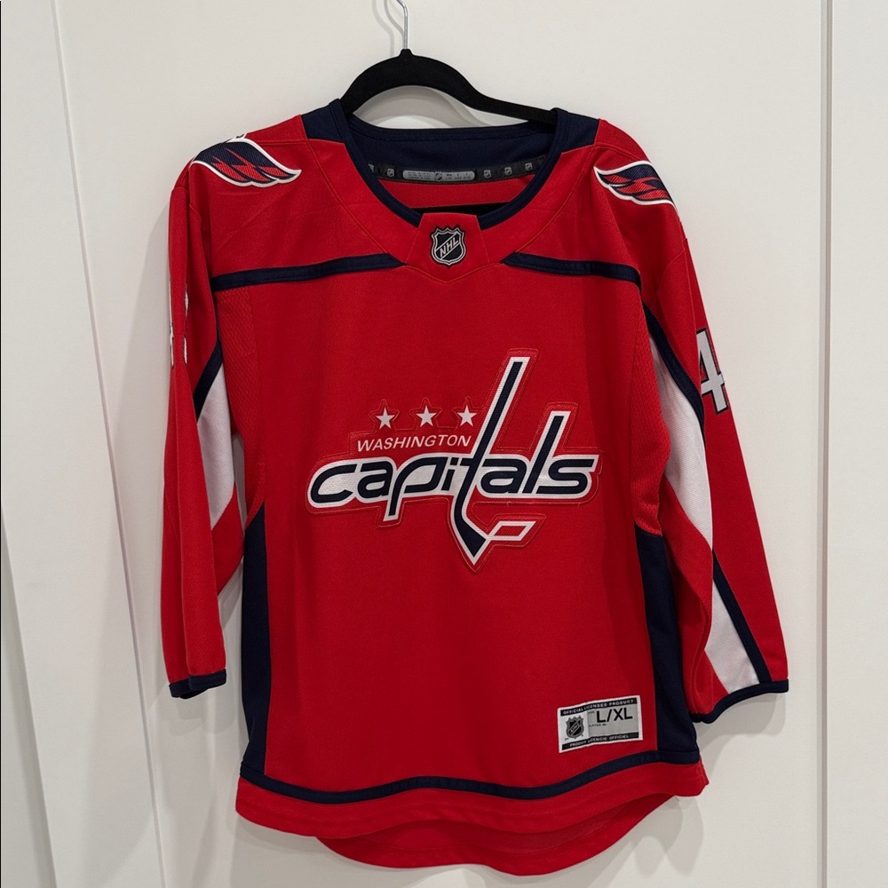 NHL Washington Capitals Red and Blue Kids Jersey